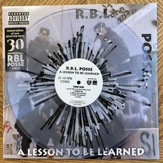 R.B.L. Possee-A Lesson To Be Learned-LP NEW Deluxe Vinyl
