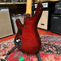 1998 Yamaha TRB-4II Transparent Red w/ EMG Pickups *USED*