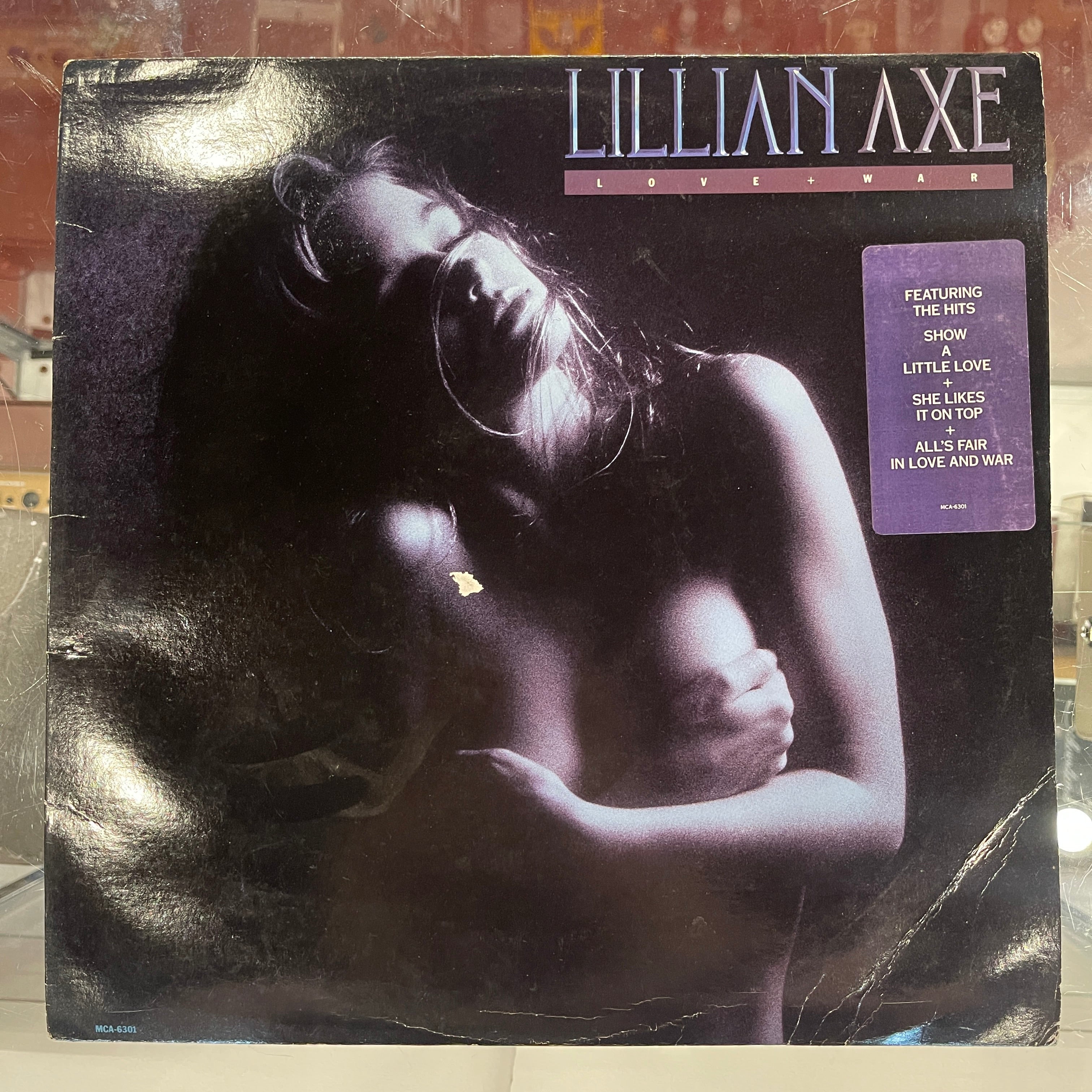 LP-Lillian Axe-Love+War | Big House Guitars