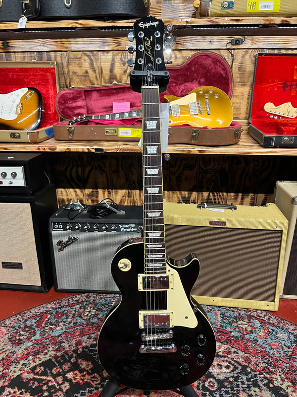 2005 Epiphone Les Paul Standard Black - #22051524599