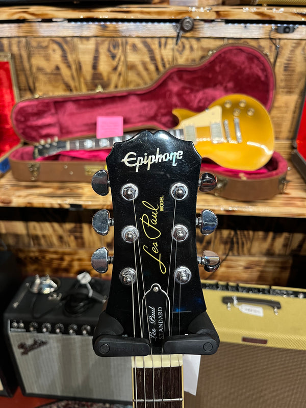 2005 Epiphone Les Paul Standard Black - #22051524599