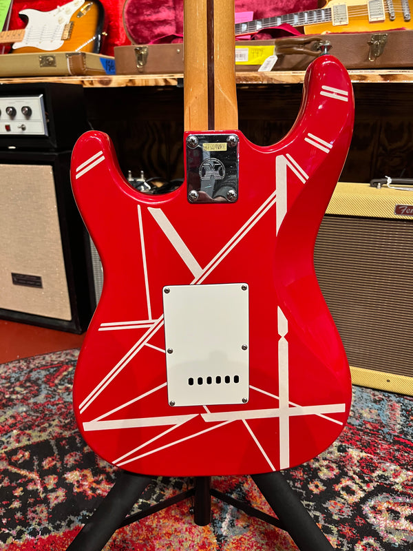 1980's Hondo Deluxe Series EVH Model Matching Headstock