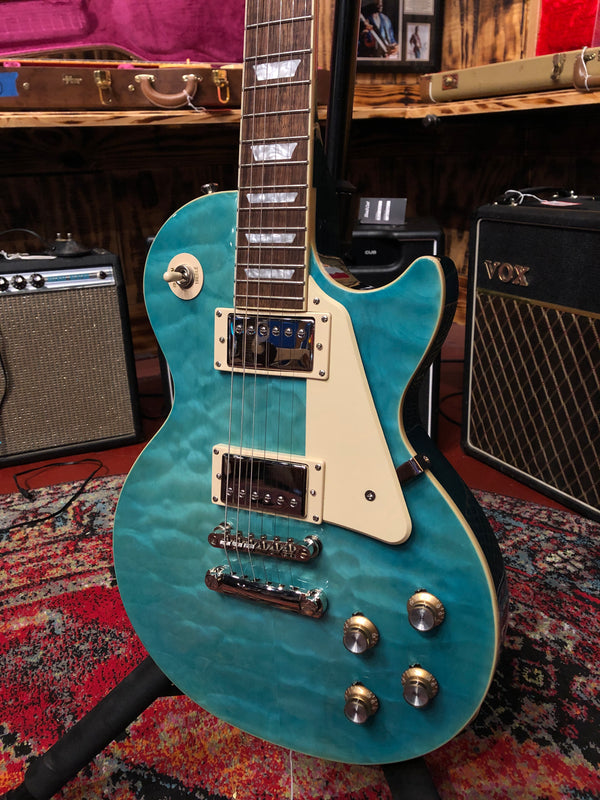 Epiphone Les Paul Standard (Aqua)