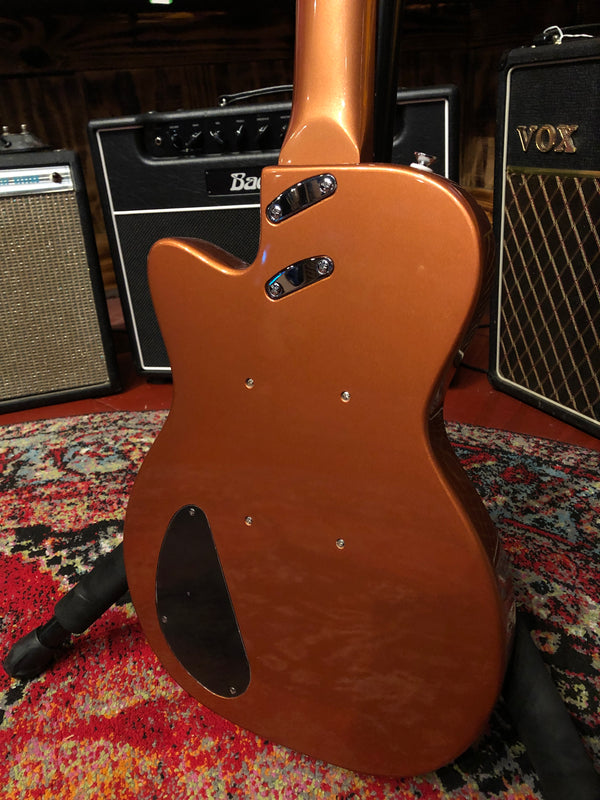 Silvertone 1444 CM Copper Metallic Short Scale Bass *NEW*