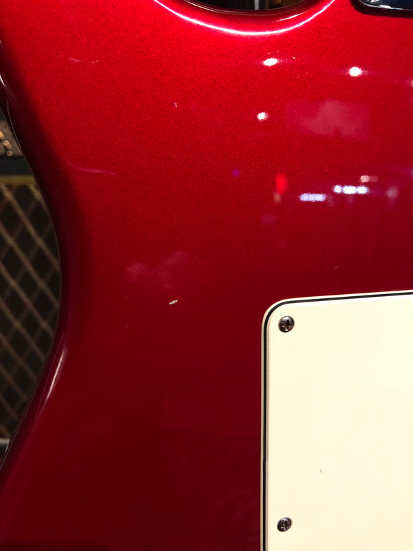 2003 Fender American Standard Statocaster Red - Includes Tweed Case - #Z3068335