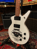 Dean Cadi-X White Jesse James Bourbon Graphic W/ Gig Bag