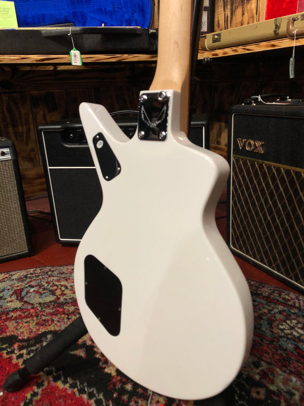 Dean Cadi-X White Jesse James Bourbon Graphic W/ Gig Bag