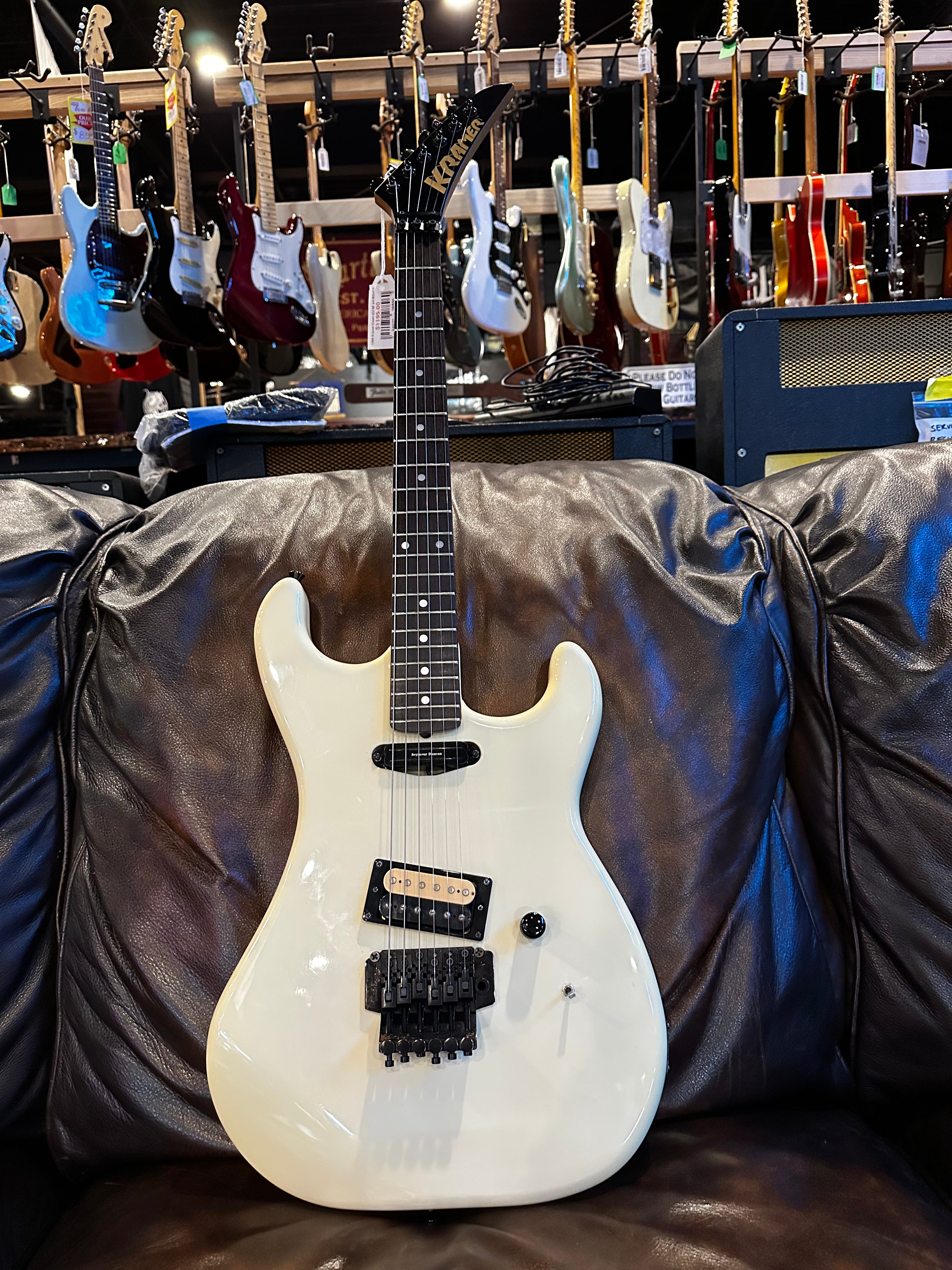1986 Kramer EK1BF Cream | Big House Guitars
