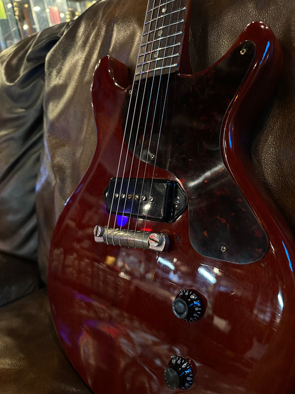 1960 Gibson Les Paul Jr Wine Red - Includes Case #483 - #03765