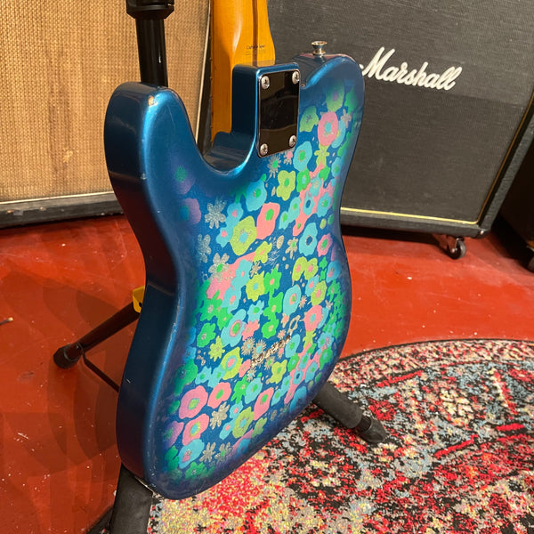 Fender Telecaster '69 Blue Flower MIJ Reissue - Includes Gig Bag #620 - #S095196