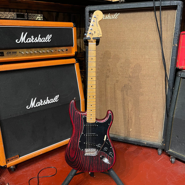 2015 Fender LTD Sandblasted Ash Stratocaster - Includes Gig Bag