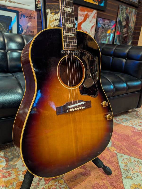 1959 Gibson J-160E - Includes hardcase - G-0878