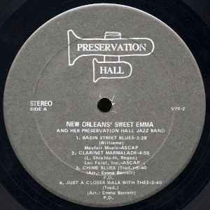 LP-Sweet Emma And Her Preservation Hall Jazz Band-New Orleans' Sweet Emma And Her Preservation Jazz Band