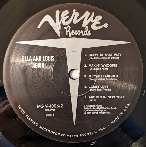 LP-Ella And Louis-Ella And Louis Again