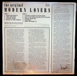 LP-Modern Lovers- The Original Modern Lovers-1981 (in shrink)