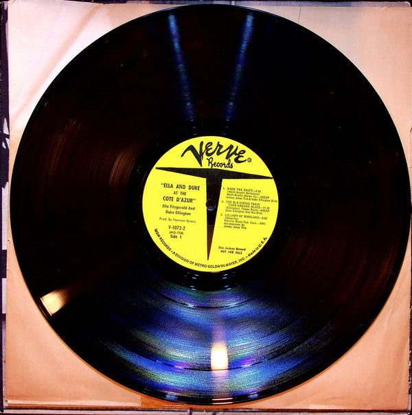 LP-Ella Fitzgerald, Duke Ellington-Ella And Duke At The Cote D'Azur