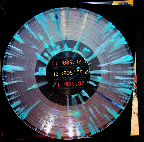 LP - Alan Silvestri - Back To The Future Soundtrack- Mondo Pressing-Blue Splatter-Rare