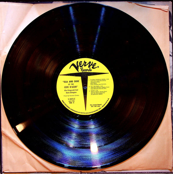 LP-Ella Fitzgerald, Duke Ellington-Ella And Duke At The Cote D'Azur