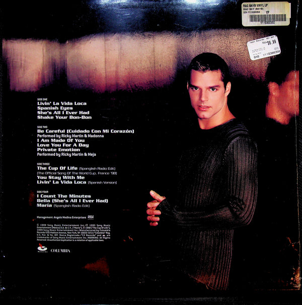 LP -Ricky Martin-Self Titled-1999-First Pressing (Sealed)