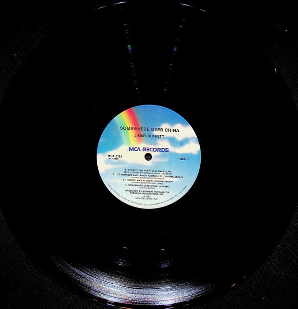 LP-Somewhere Over China-Jimmy Buffett-Original Print