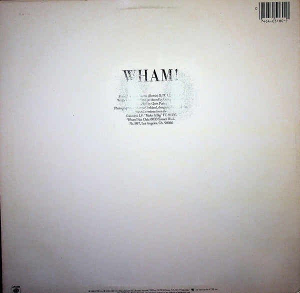 7" Single-Everything She Wants-Wham!