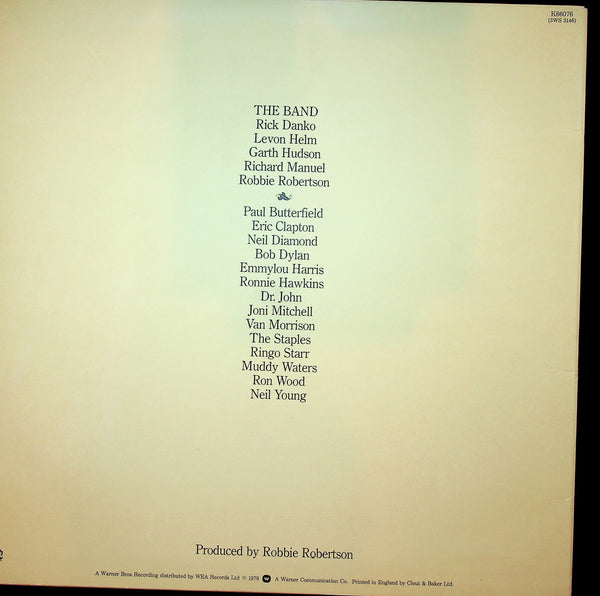 LP-The Band-The Last Waltz
