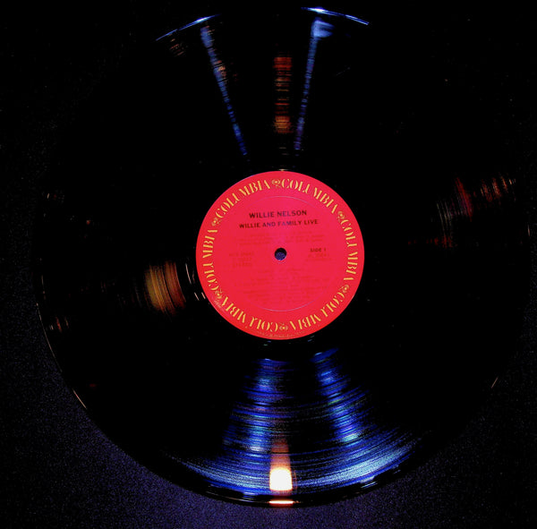LP-Willie Nelson, Various-Willie And Family Live