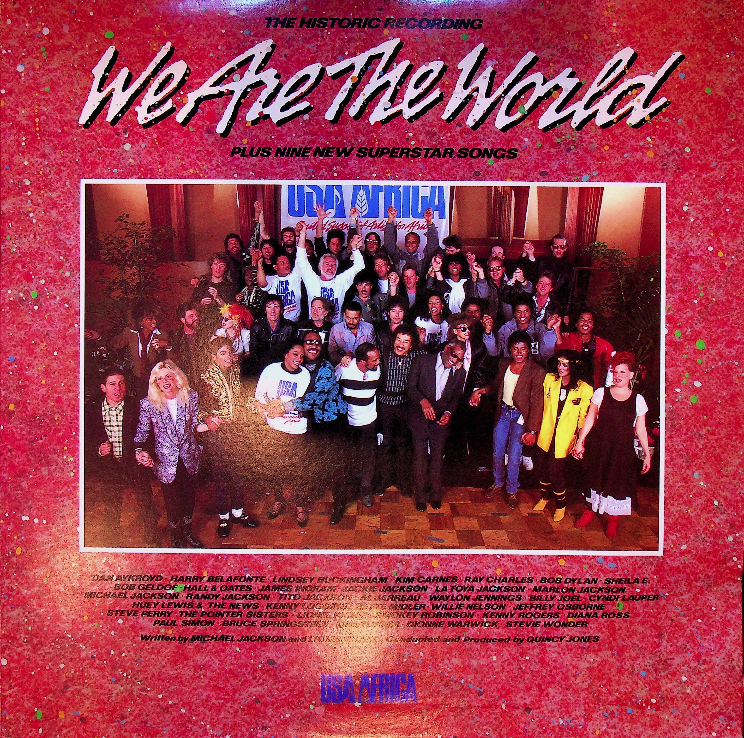 We Are The World　USA For Africa USA For Africa – We Are The World ~ NM/VG+, Inlay: VG