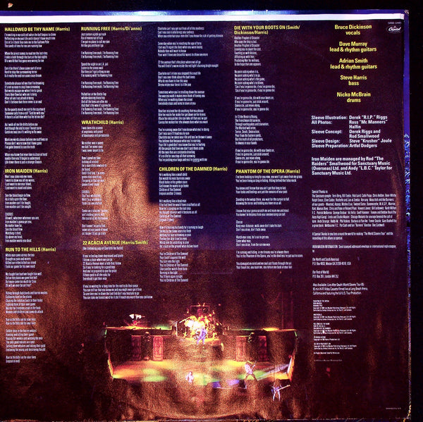 LP-Iron Maiden-Live After Death
