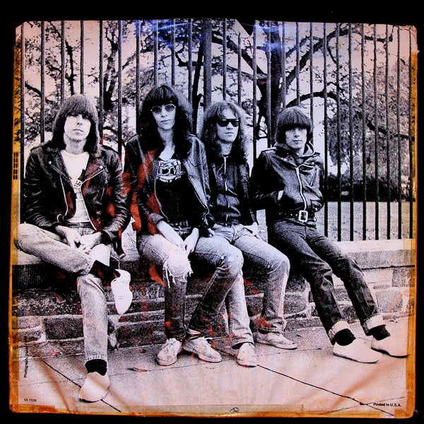 **AUTOGRAPHED** The Ramones-LP-The Ramones-Leave Home