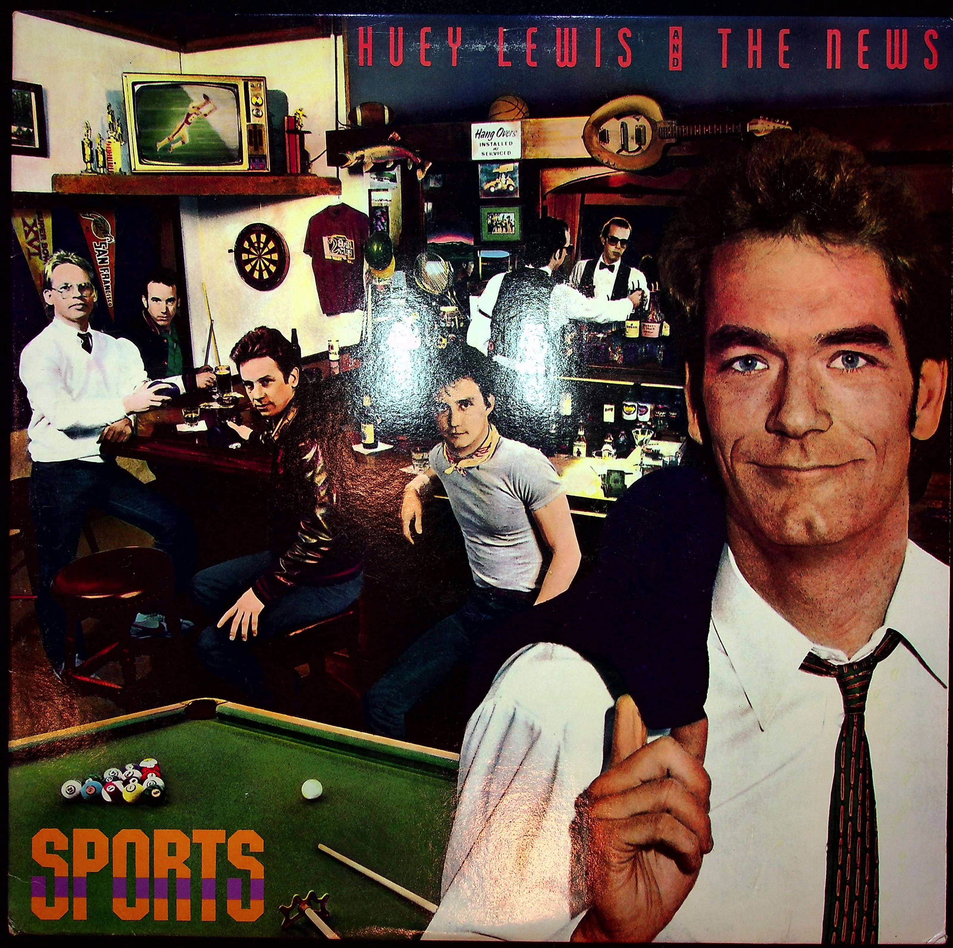 LP Huey Lewis The News Sports Big House Guitars lp-huey-lewis-the-news-sports-big-house-guitars