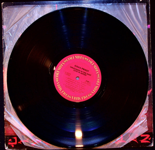 LP-Judas Priest-Unleashed In The East; Live In Japan