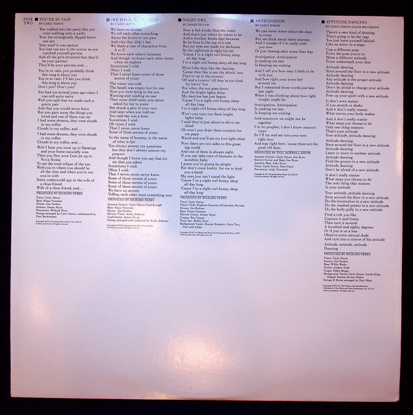 LP-Carly Simon-The Best of Carly Simon