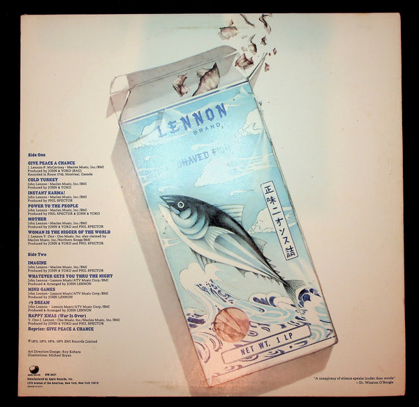 LP-John Lennon and the Plastic Ono Band-Shaved Fish