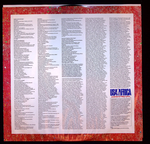 LP-USA For Africa-We Are The World