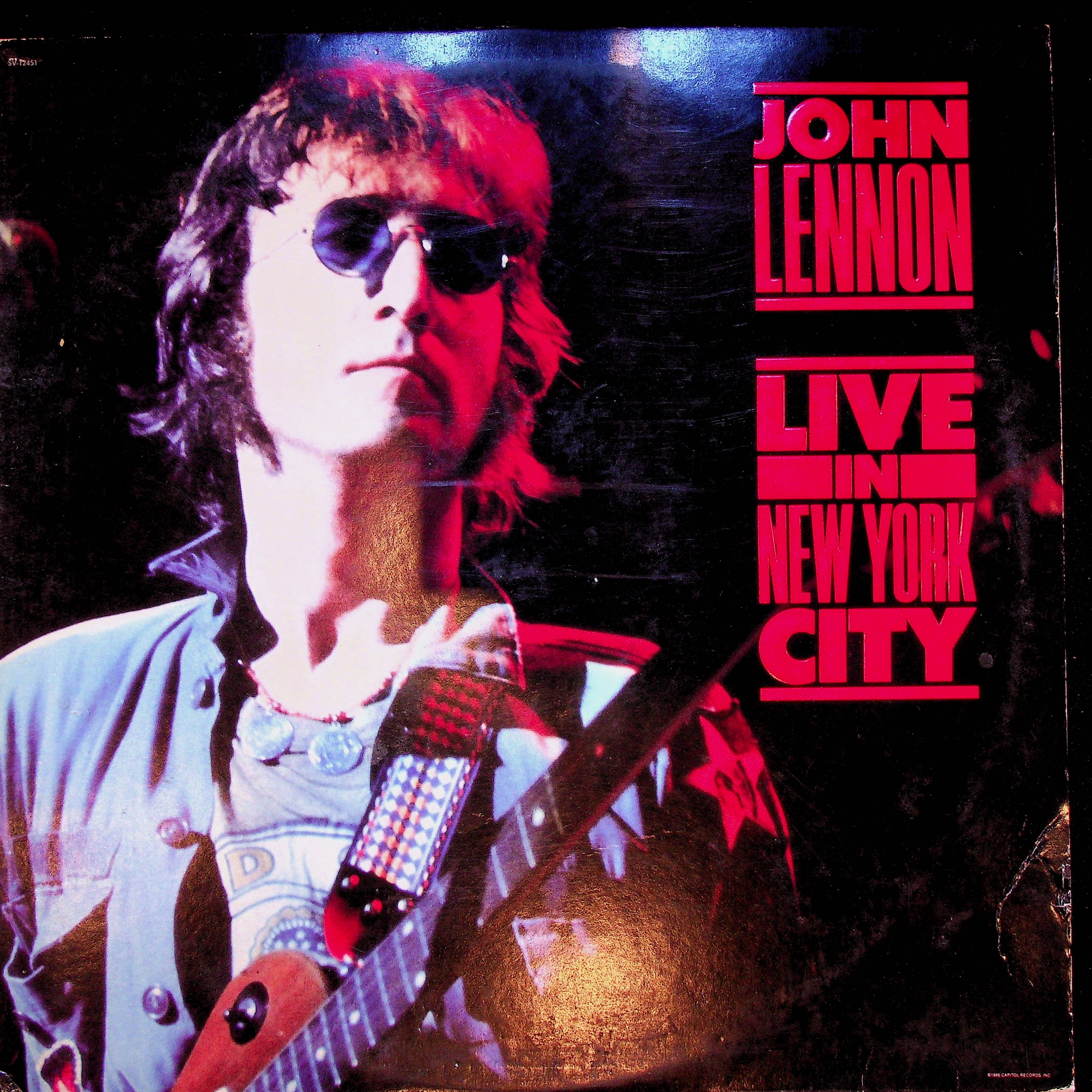 LP-John Lennon-Live In New York City