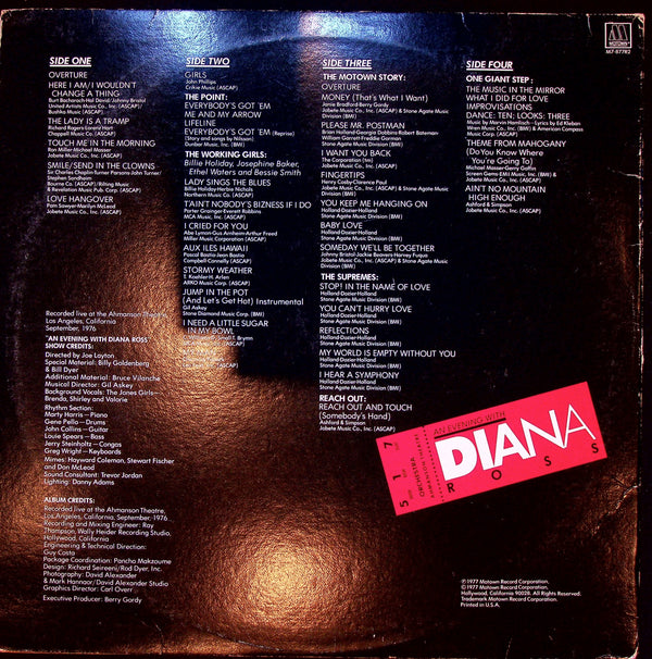 LP-Diana Ross-An Evening With Diana Ross