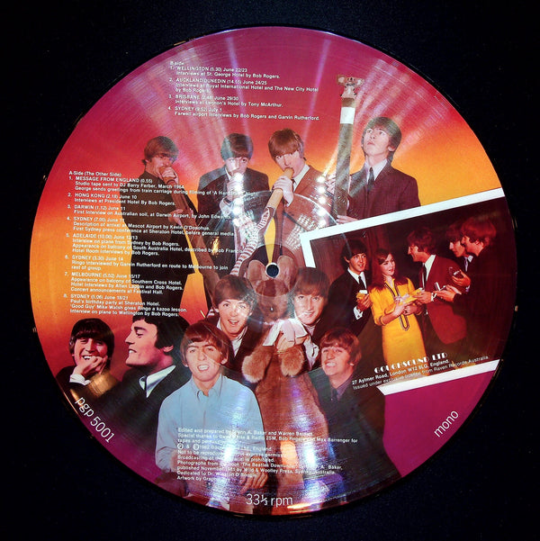 *INTERVIEWS* LP-The Beatles-Talk Downunder