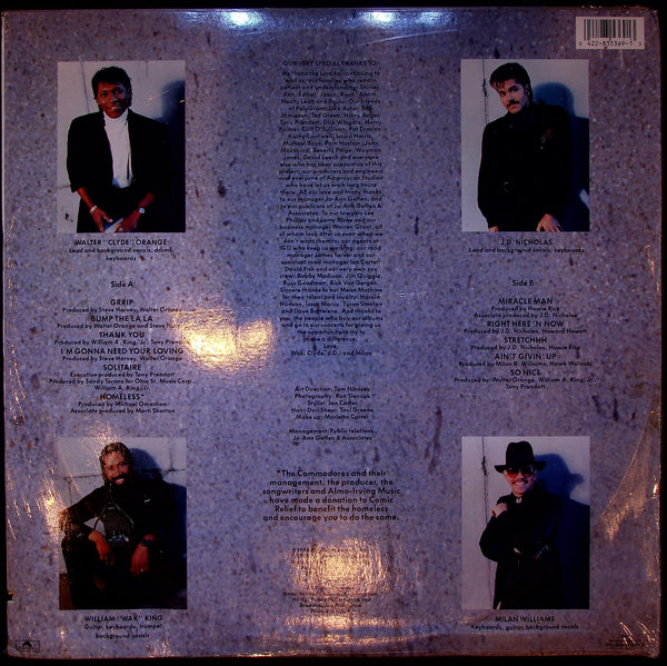 LP-The Commodores-Rock Solid