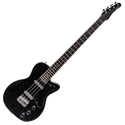 Silvertone 1444 BSF Black Silver Flake Short Scale Bass *NEW*