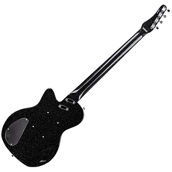 Silvertone 1444 BSF Black Silver Flake Short Scale Bass *NEW*