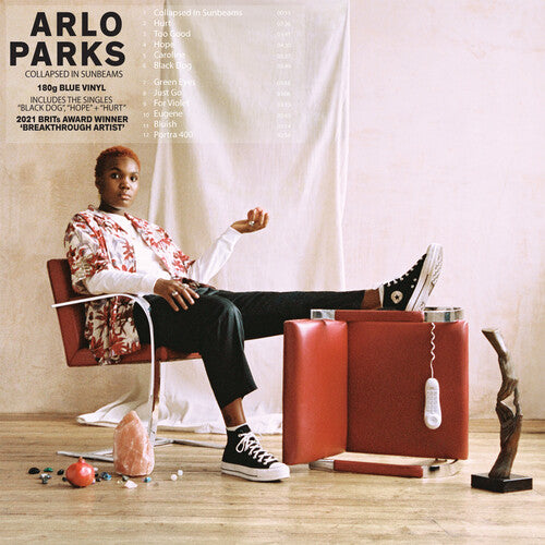 Arlo Parks - Collapsed In Sunbeams LP (Blue Vinyl) - 180g Audiophile NEW