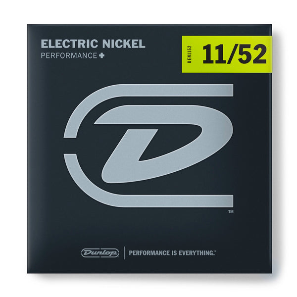 Dunlop Nickel Plated Steel Electric Guitar Strings 11/52