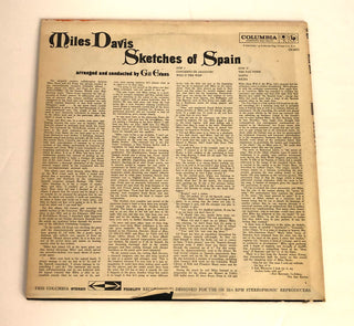 Miles Davis - Sketches of Spain LP (Vintage 1960) *G* USED