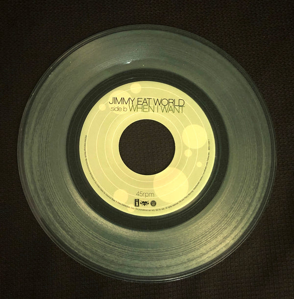 Jimmy Eat World - Futures 7" (Clear Vinyl) *VG* USED