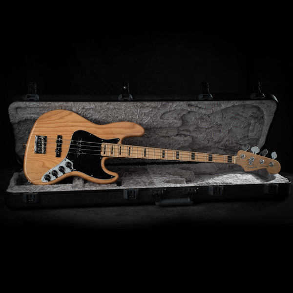 2019 Fender American Elite Jazz Bass Natural