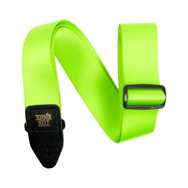 ERNIE BALL NEON GREEN PREMIUM STRAP