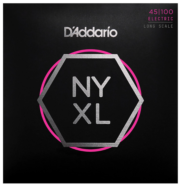 D'Addario NYXL45100 Gauge NPS Long-Scale Bass Strings