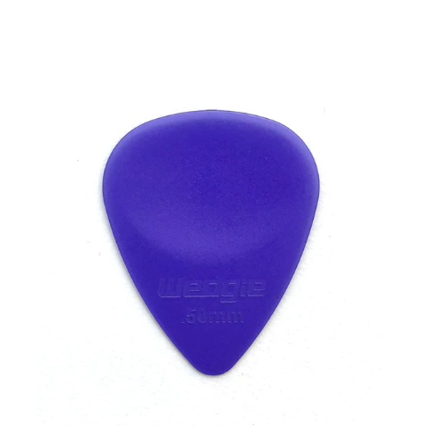 Wedgie - Clear XL Guitar Picks .50mm Blue, 12 Pack