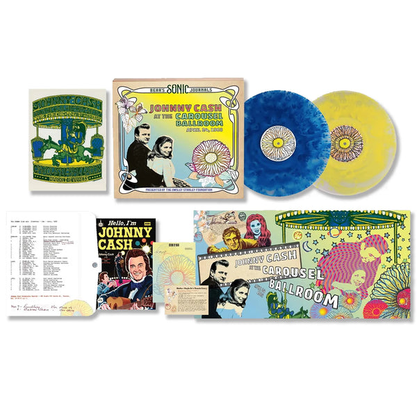 Johnny Cash - Johnny Cash at the Carousel Ballroom April 24, 1968 2LP Box Set (Colored Vinyl) NEW